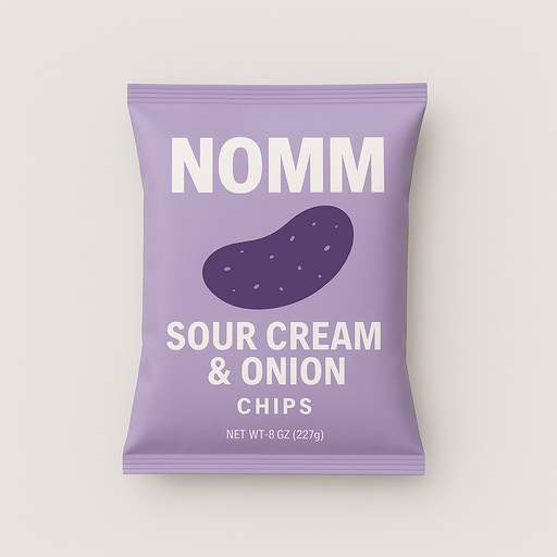 Nomm Potato Chips from the Koddi demo catalog